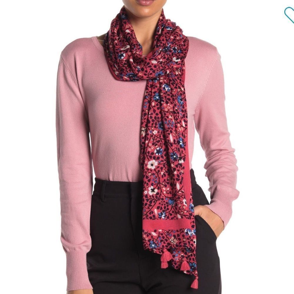 Kate Spade New York Ditsy Vine oblong Scarf